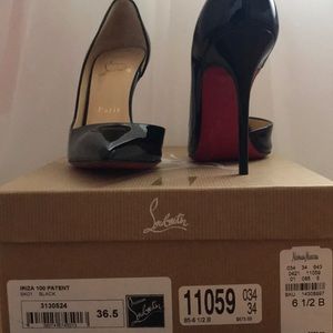 Christian Louboutin Iriza 100 Leather Pumps